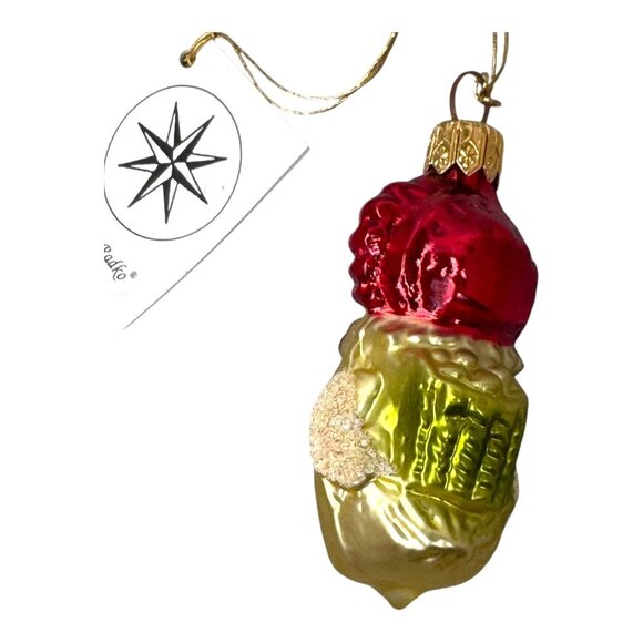 Christopher Radko Glass Chicken Little Baby Chick Farm Country Gift Ornament - Picture 4 of 6